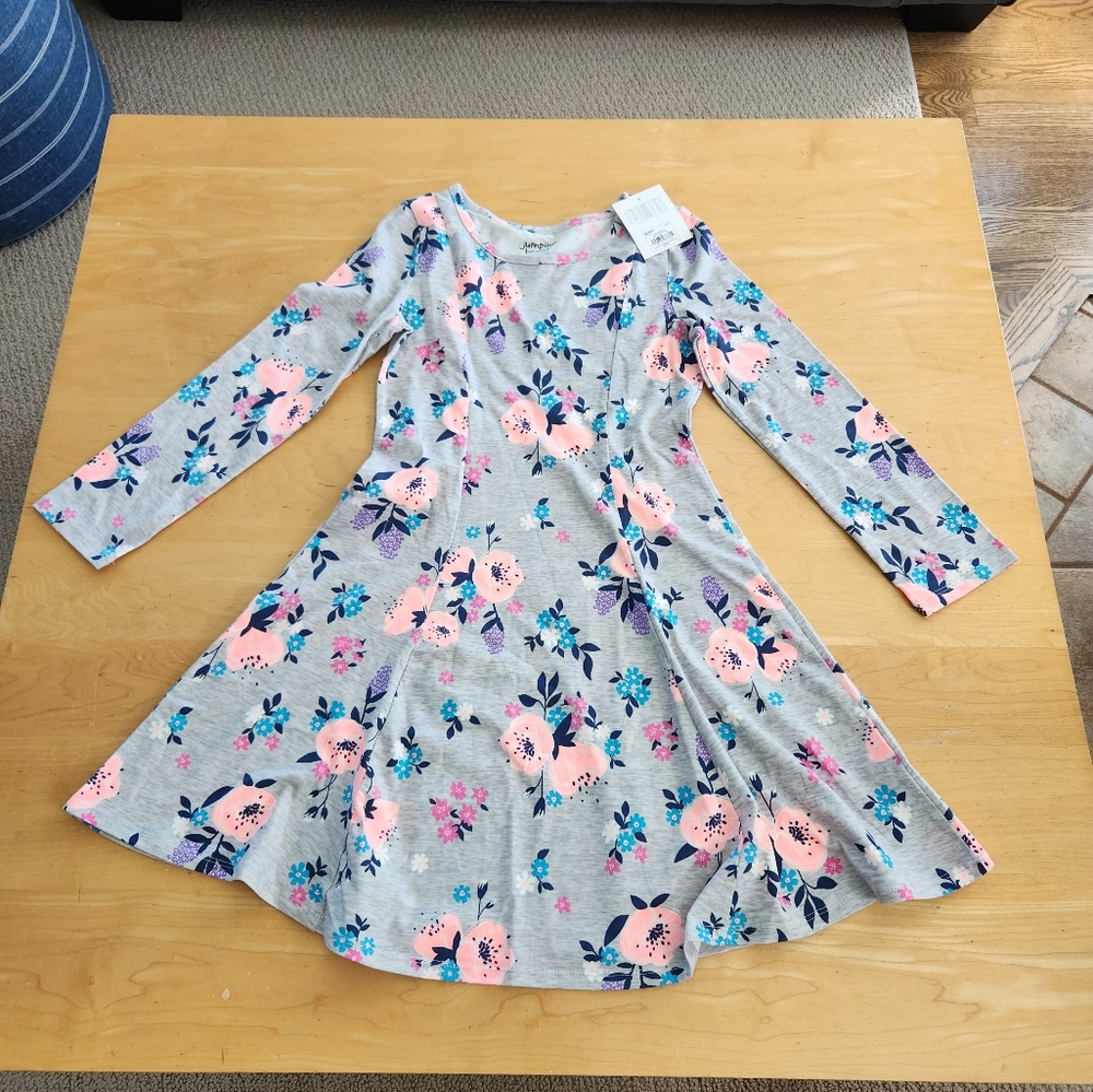 Floral dress size 8 girls